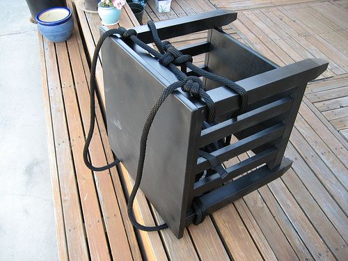 Carrying Medium Weight Furniture on Your Bike