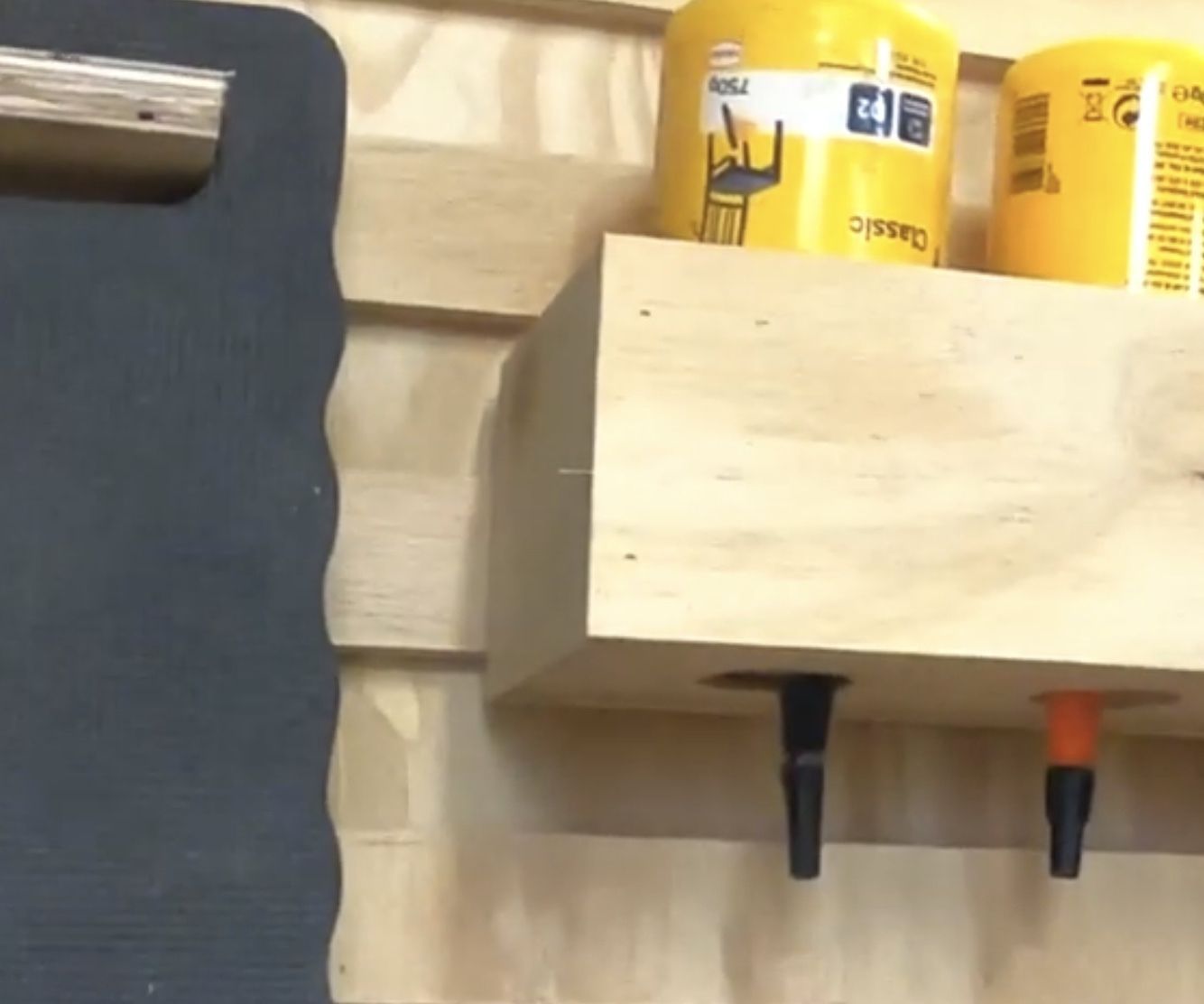 French Cleat Glue Bottle Holder