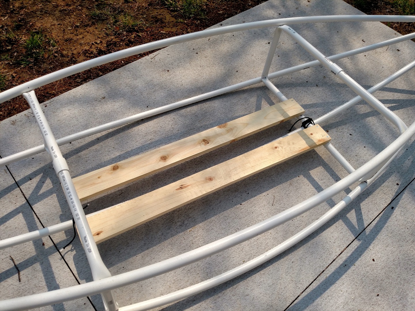 PVC Pipe + Tarp Kayak 6 Steps Instructables