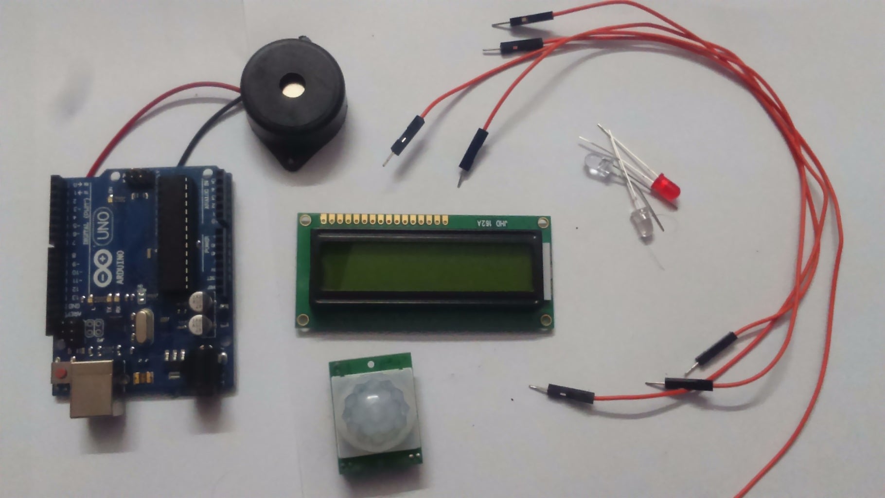 HOME ALARM SYSTEM : 3 Steps (with Pictures) - Instructables