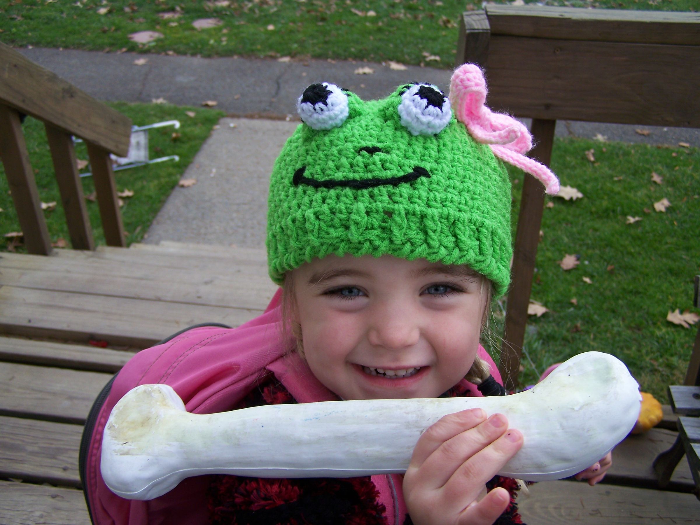 Green Froggie Hat