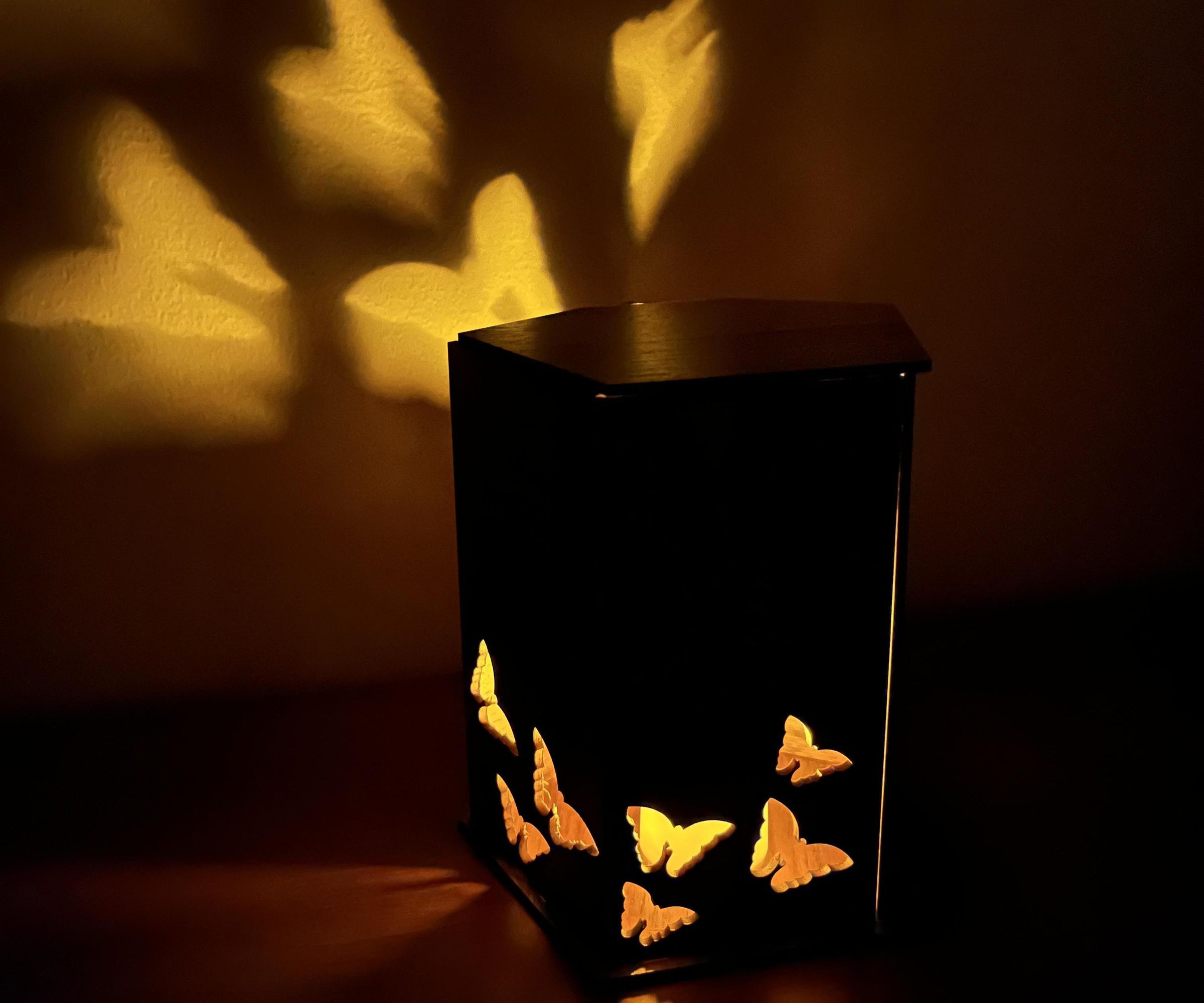 Butterfly Lantern: Illuminate Your Dark Walls With Butterflies!