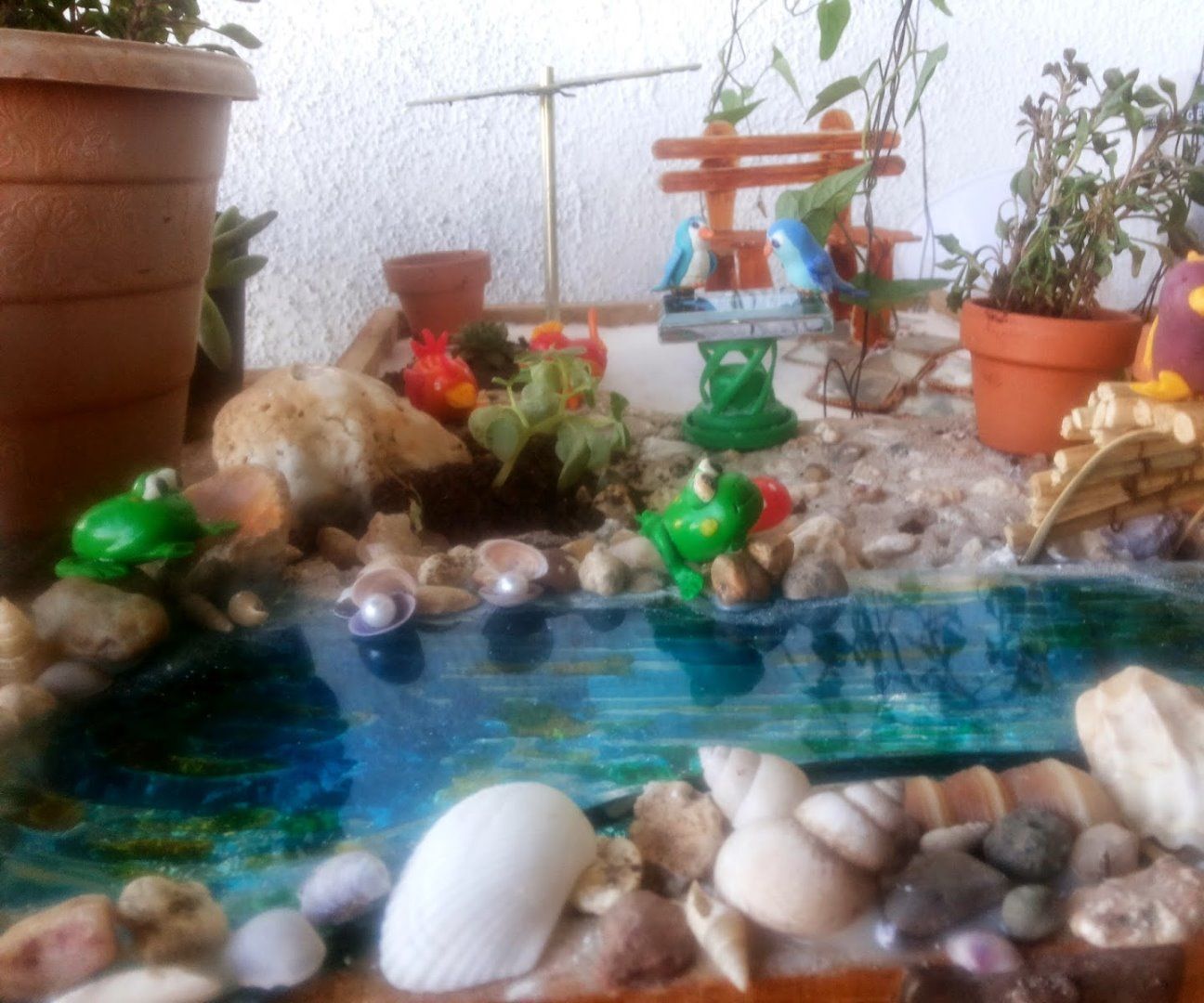 Backyard Miniature Garden