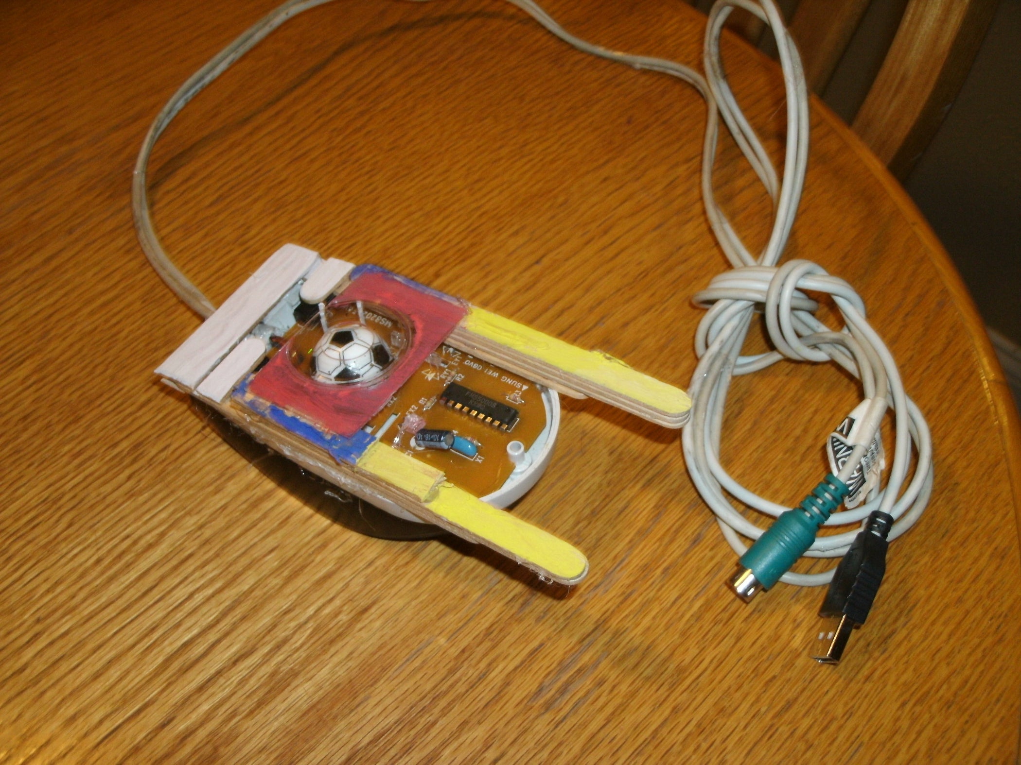 Homemade Trackball! Instructables