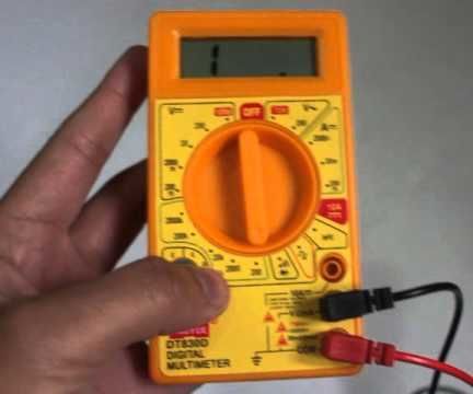 How to Use a Multimeter.