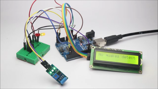 DIY Earthquake Detector and Alert System Using Arduino : 5 Steps (with ...