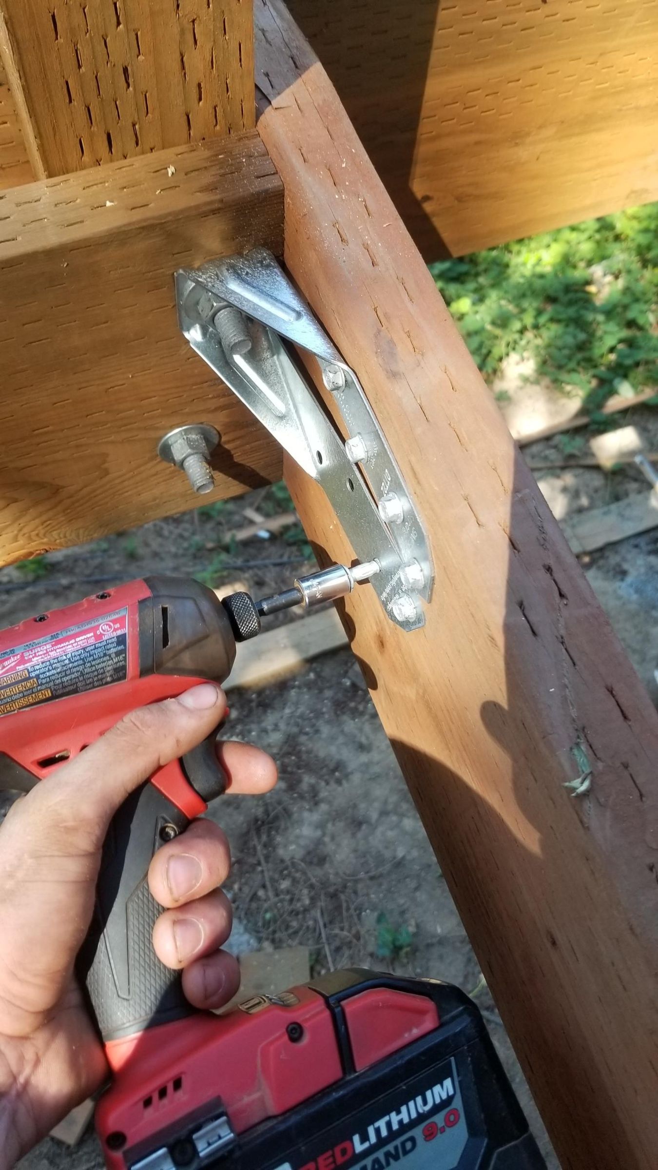 How to Attach Railing Posts to a Deck Frame 10 Steps (with Pictures