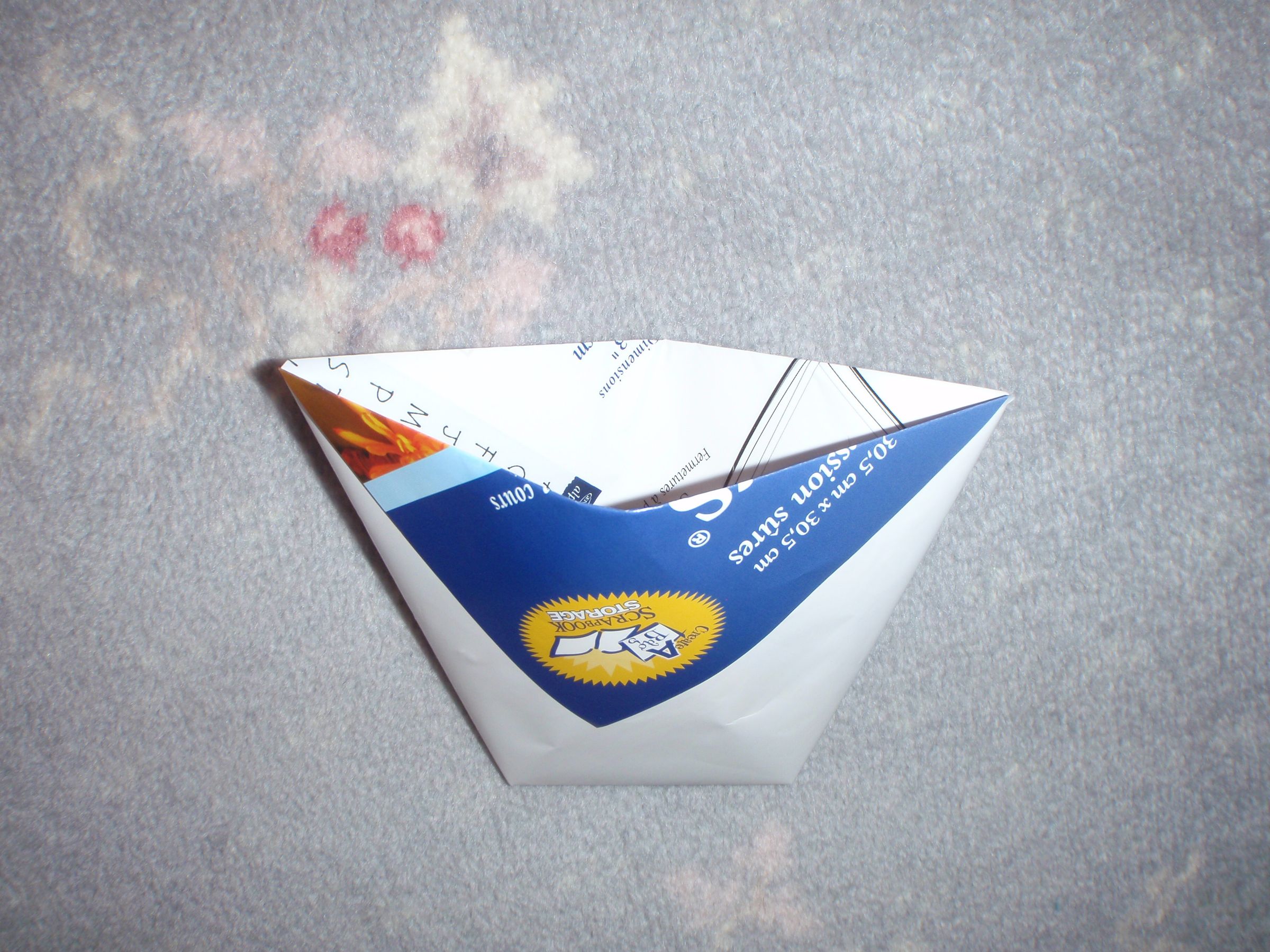 How to make a salvaged cup, bowl, or cooking pot.