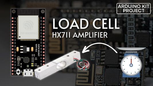 DIY Digital Scale: ESP8266 NodeMCU & Load Cell + HX711 Amplifier Setup
