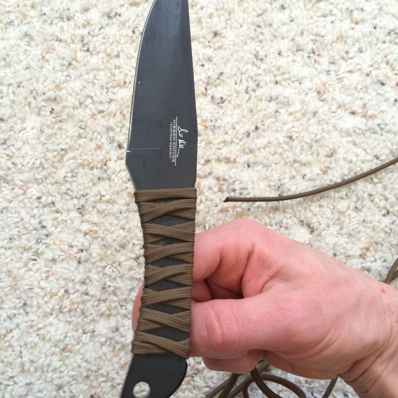Paracord Knife Handle : 4 Steps - Instructables