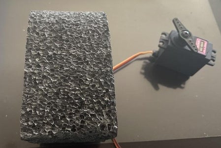 Cut Out Block of Foam (for the Shoulder)