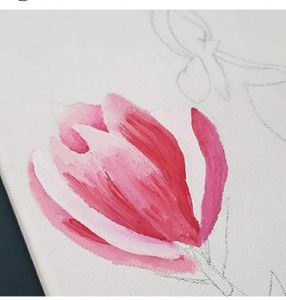 Magnolia Painting 