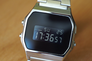 Casio f91w hot sale black face