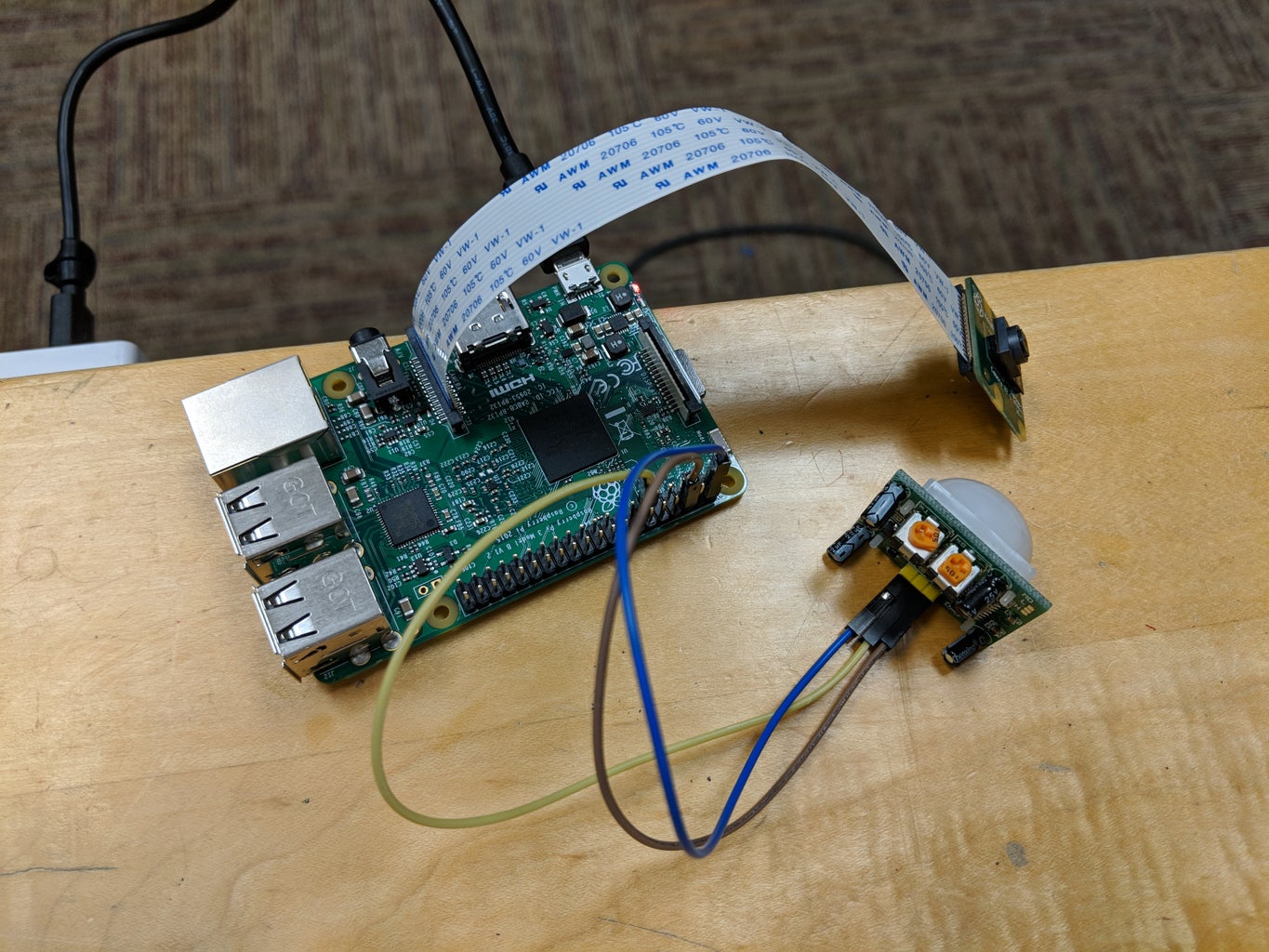 Raspberry Pi Human Detector + Camera + Flask : 6 Steps - Instructables