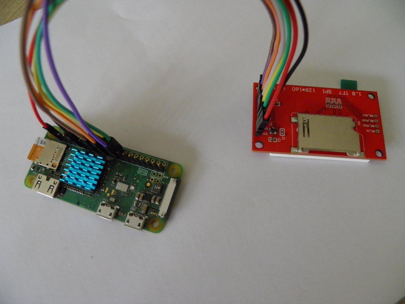 Getting 1.8 Inch LCD Display ST7735 to Work With Raspberry Pi Zero W ...