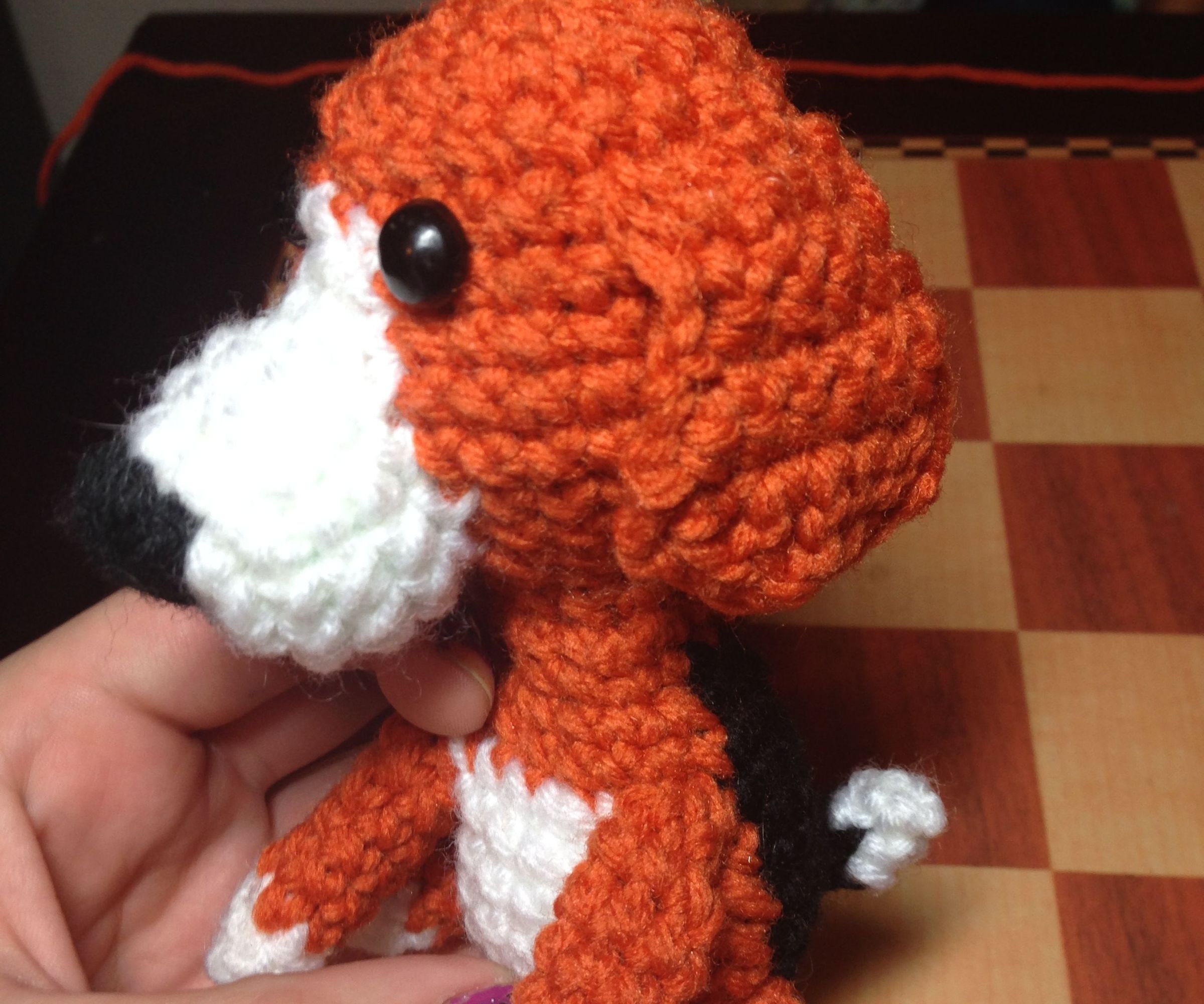 Crocheted Beagle