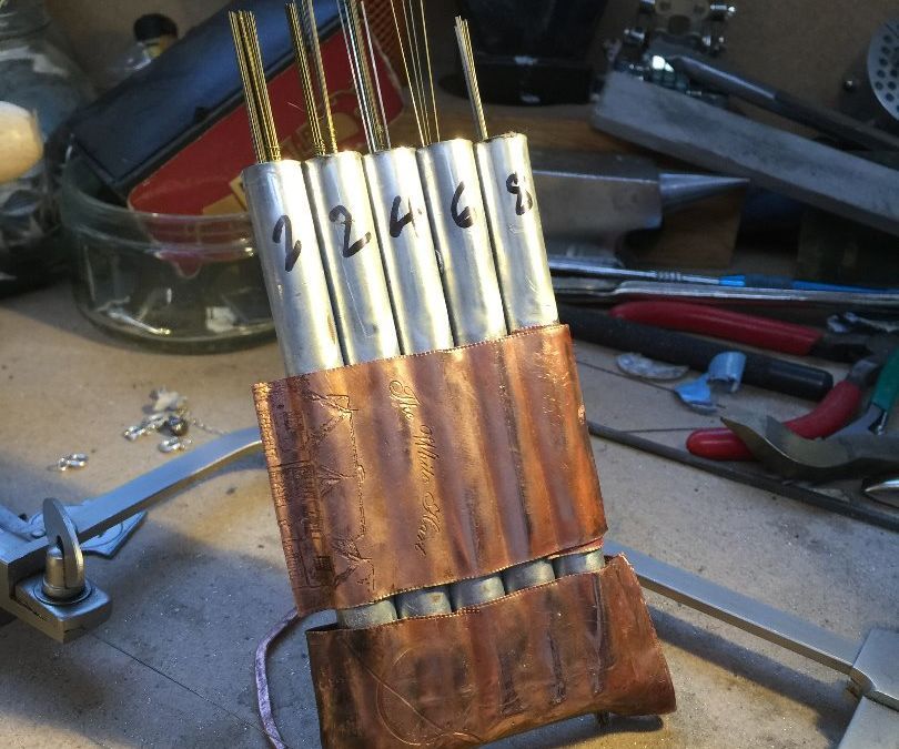 Crude Jewellery Blade Organiser