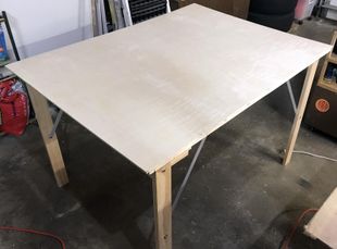 Large Puzzle Table With 6 Drawer Storage, Folding Legs : 5 Steps (with ...