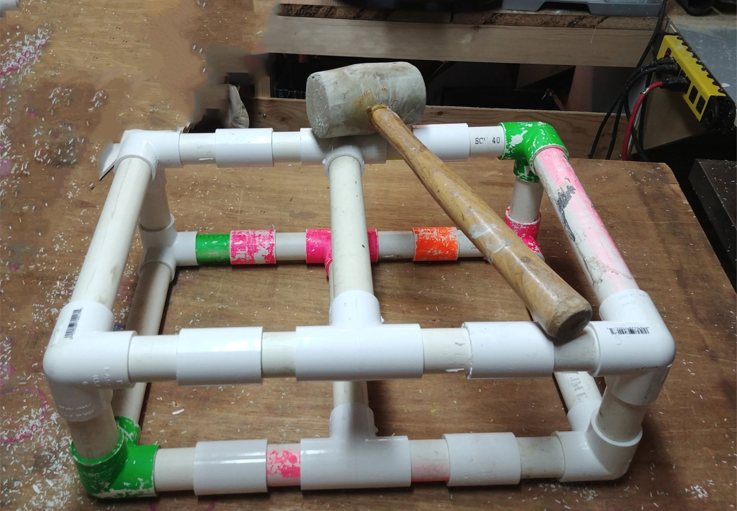 PVC Paintball Stand 7 Steps (with Pictures) Instructables