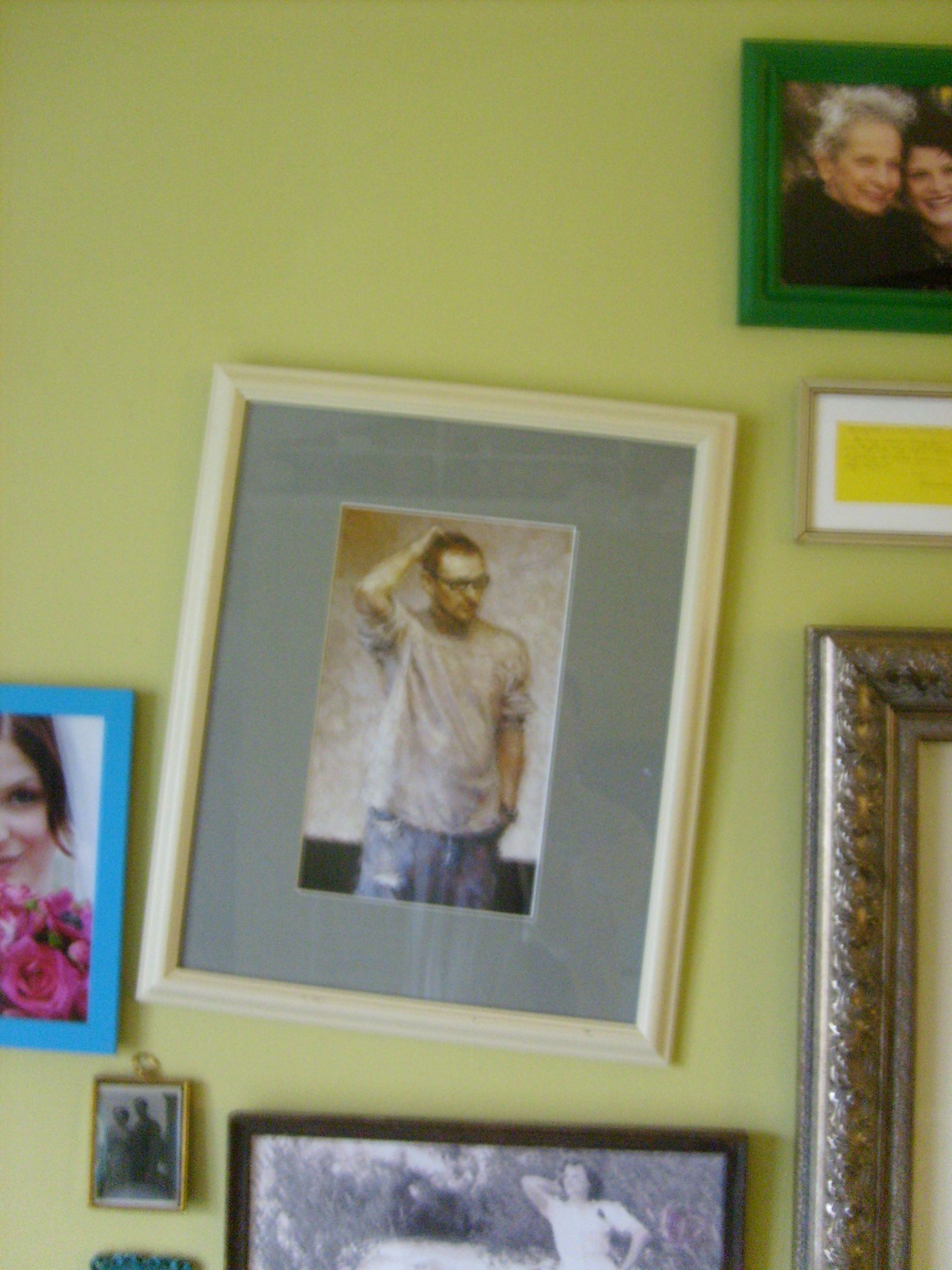 Keep Picture Frames Hanging Straight with Sugru Feet