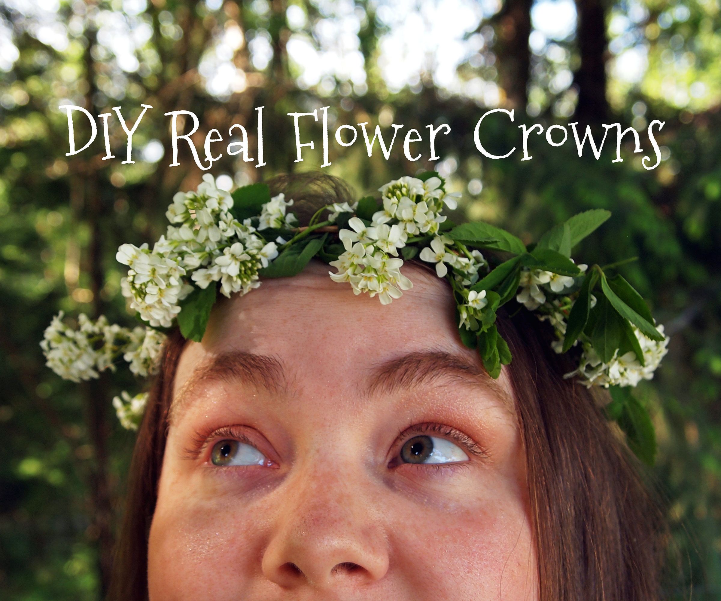 DIY Real Flower Crowns