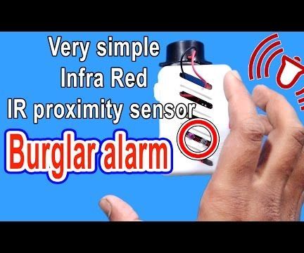 Burglar Alarm With IR Sensor 