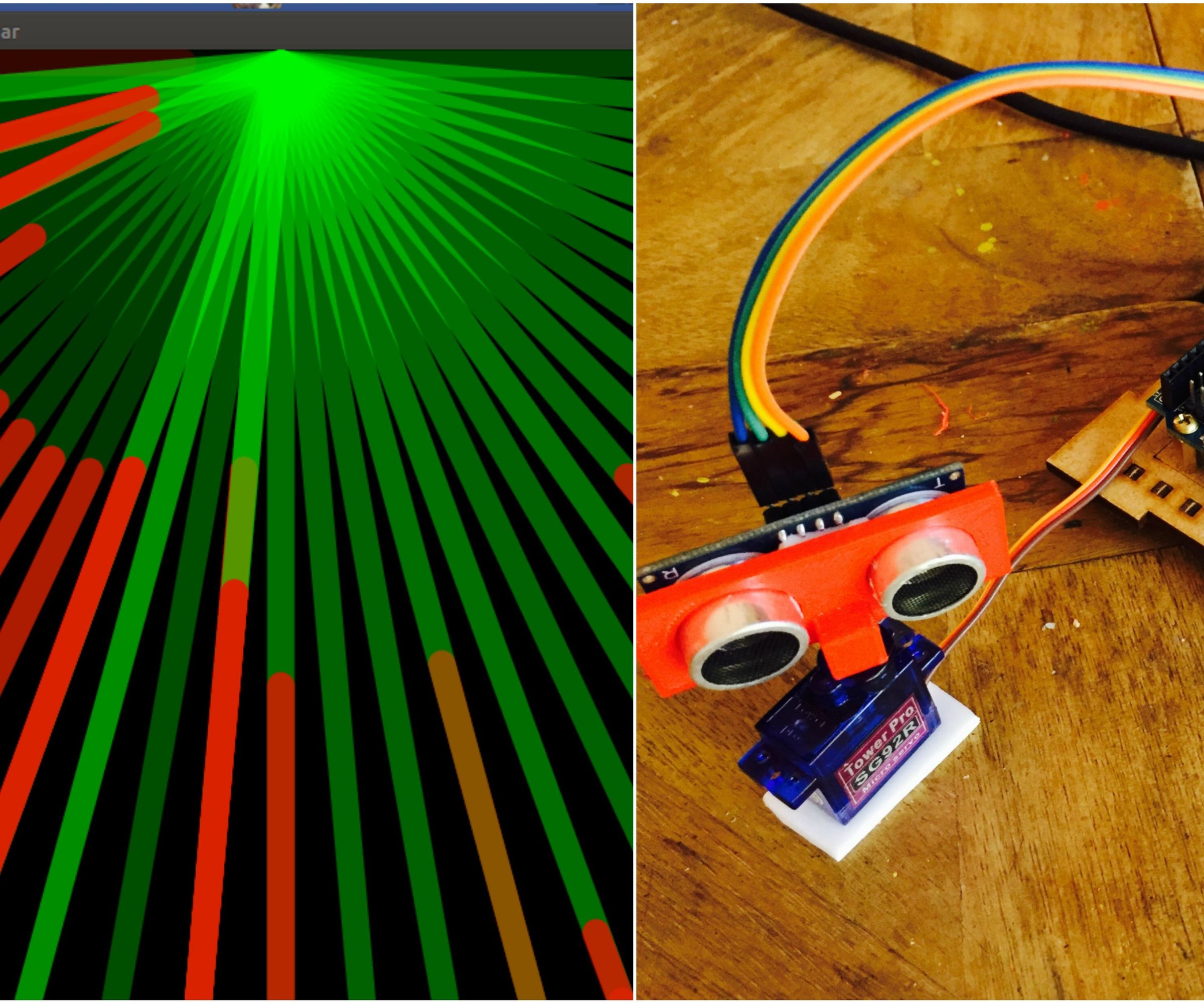 Radar Sencillo Con Processing Y Arduino
