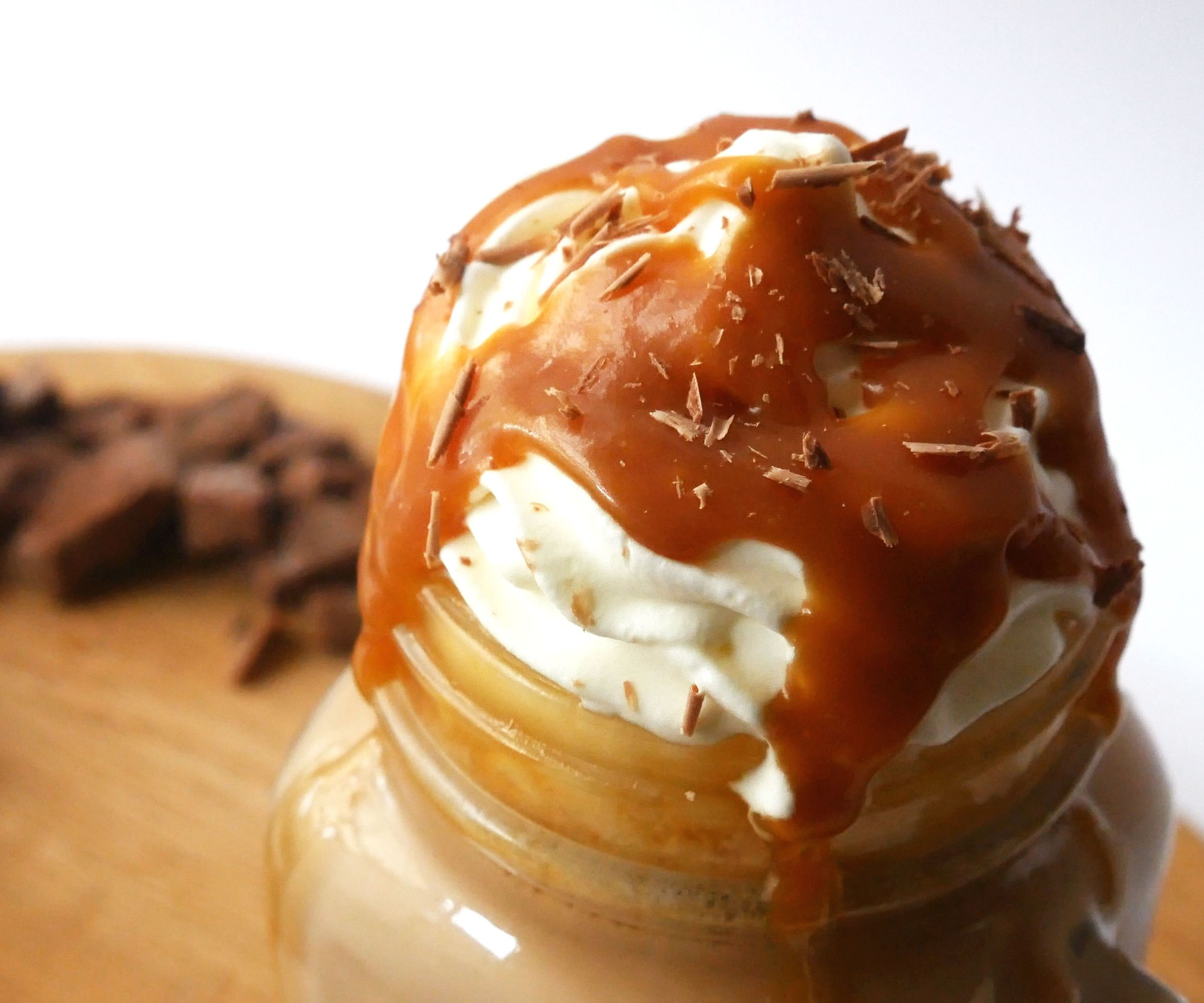 SALTED CARAMEL HOT CHOCOLATE