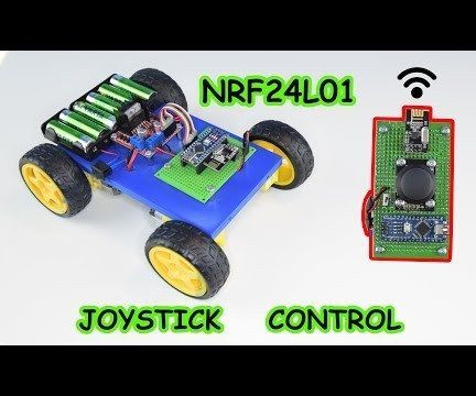 Joystick Control Arduino Car and NRF24L01