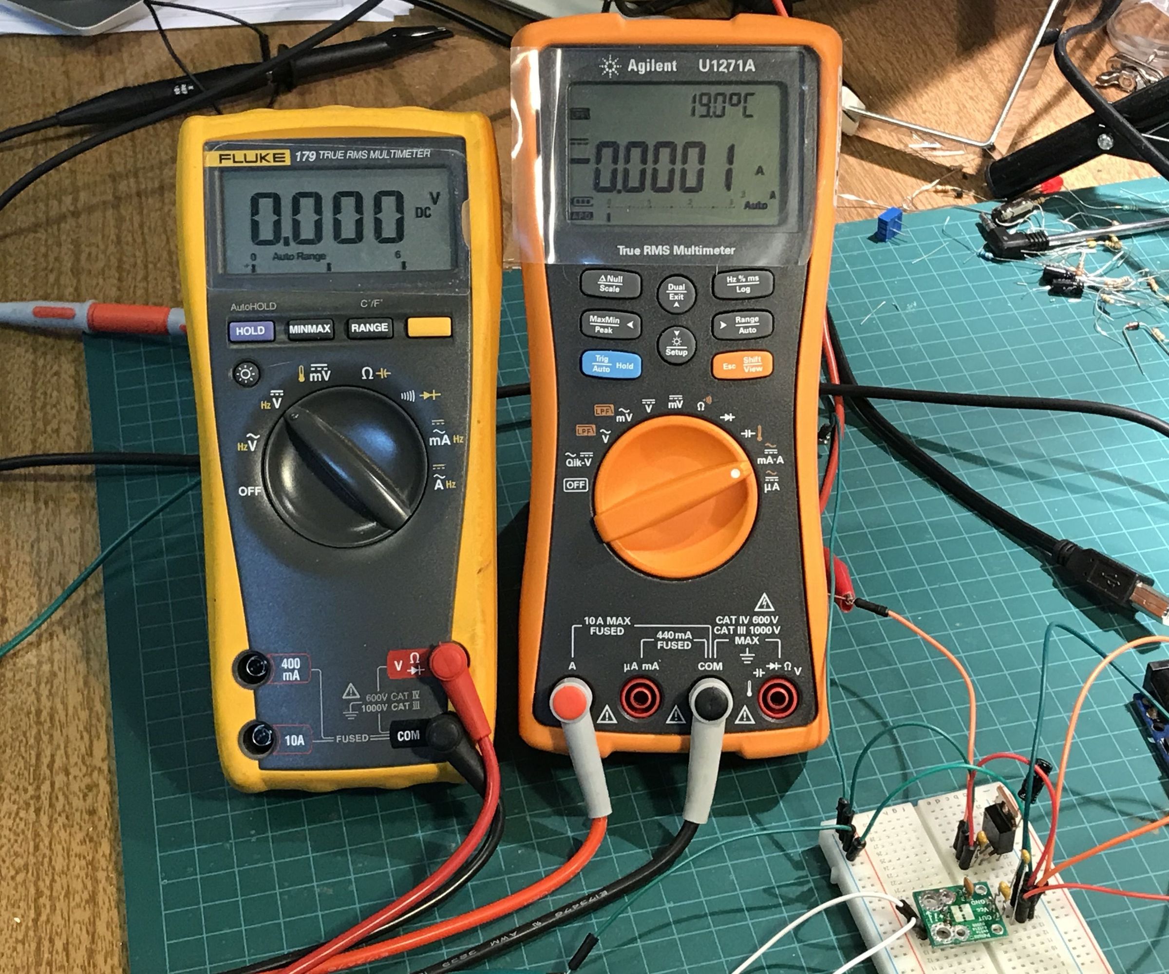 ACS724 Current Sensor Measurements With Arduino
