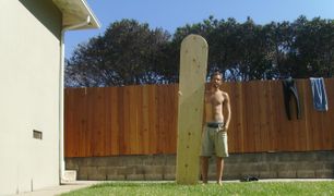 Alaia Wood Surfboard
