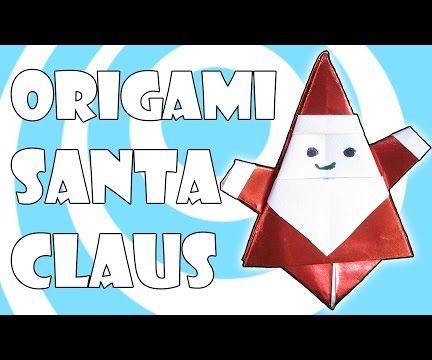 DIY: Origami Santa Claus Tutorial
