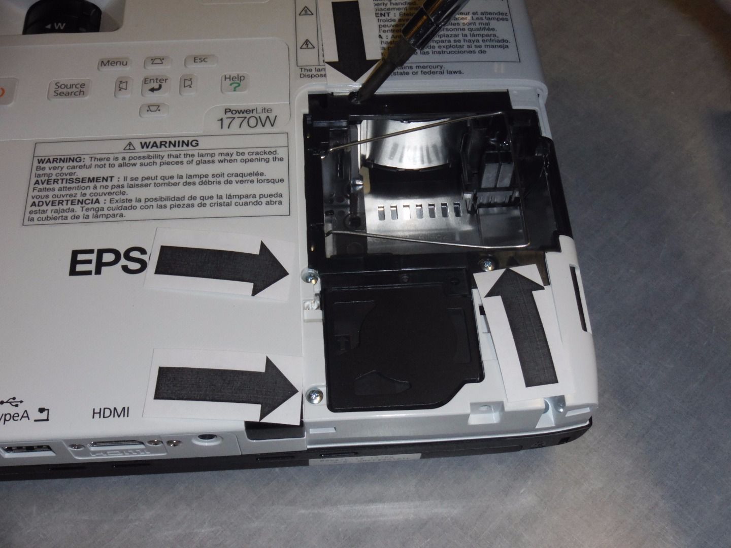 Epson 1770W LCD Projector Overheating? Repair It! 8 Steps (with Pictures) Instructables