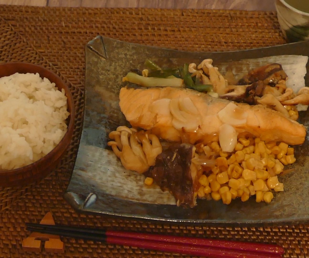 Dinner at Home #1 Baked Salmon With Miso Butter