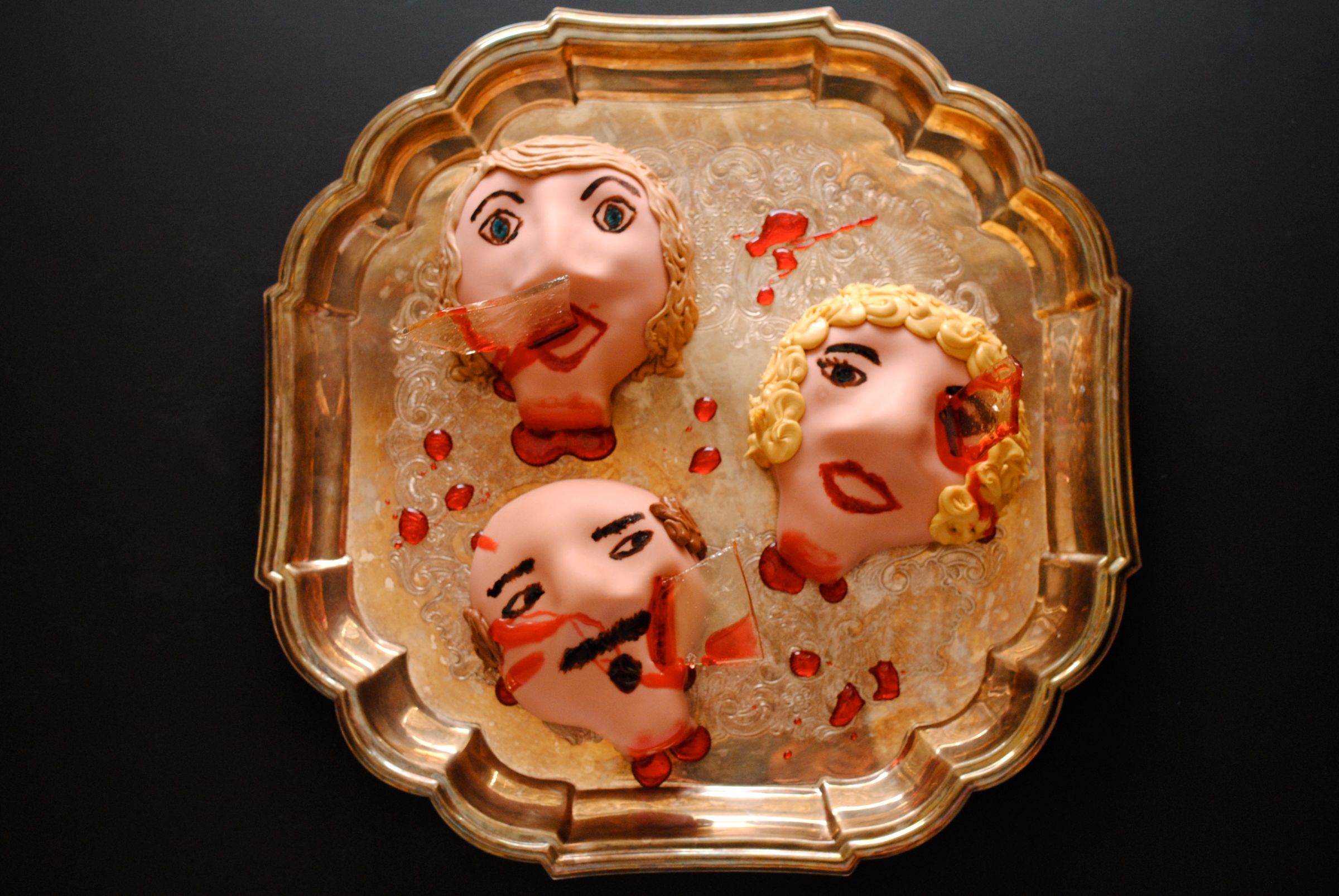 Severed Fondant Heads