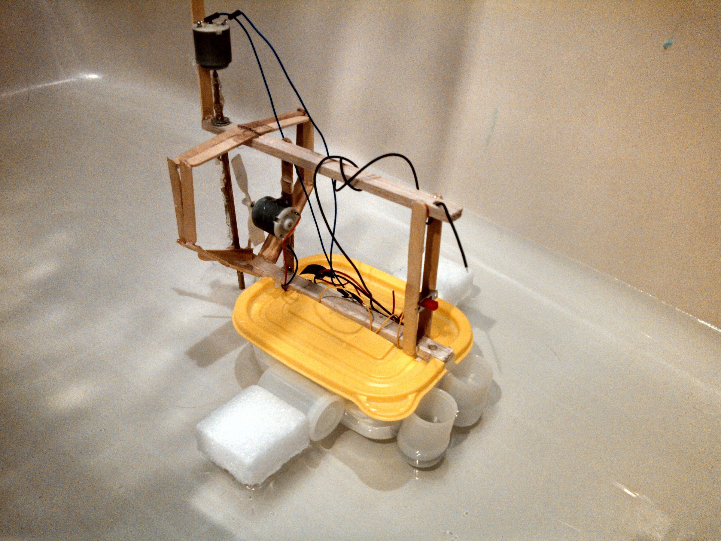 Miniature Remote Control Airboat