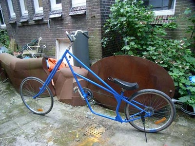 Lowrider Chopper Bike, Made of Old Bikes