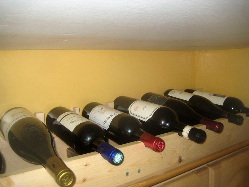 Making an Over-Cupboard Wine Rack