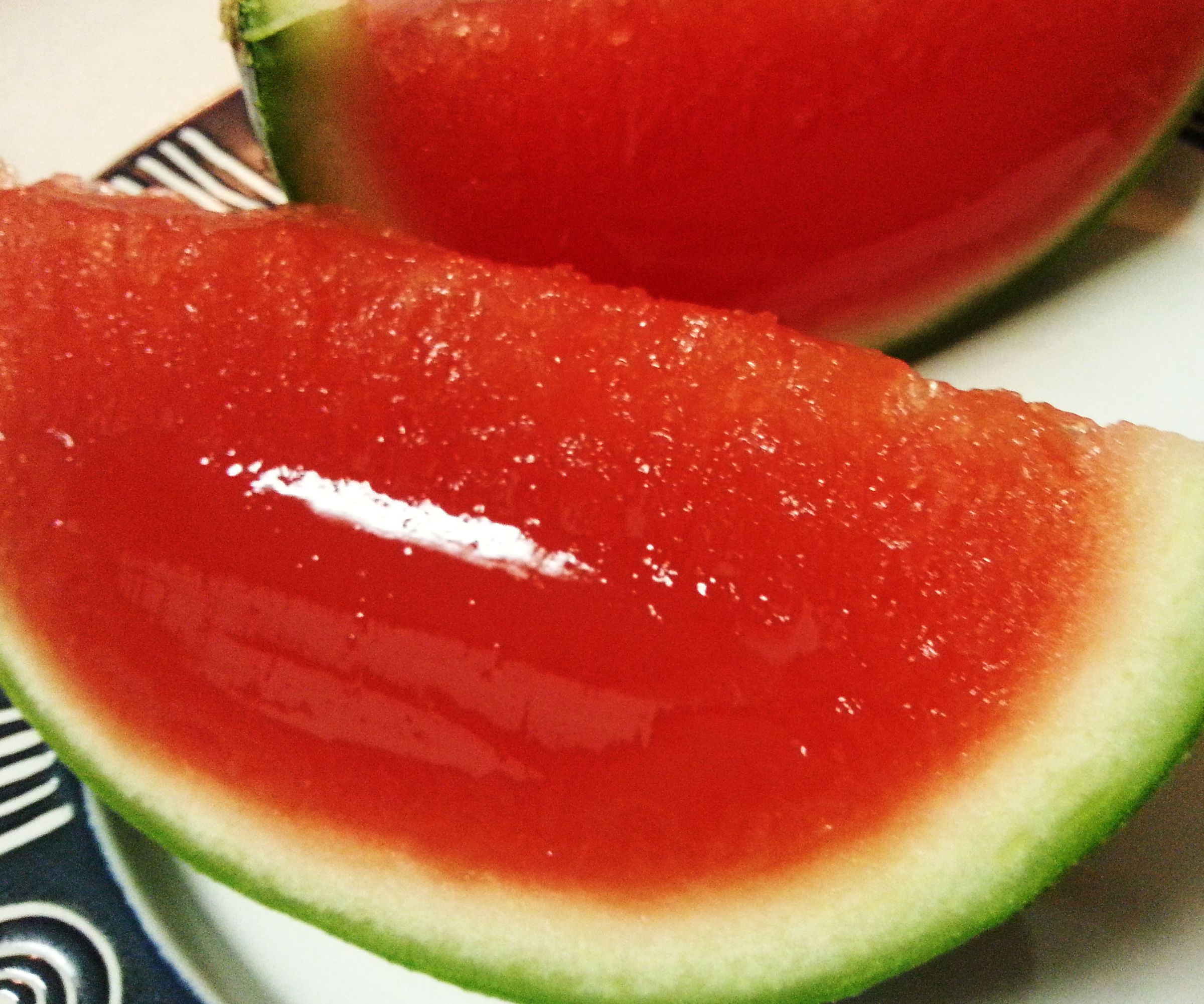 Watermelon Jello Shot Slices
