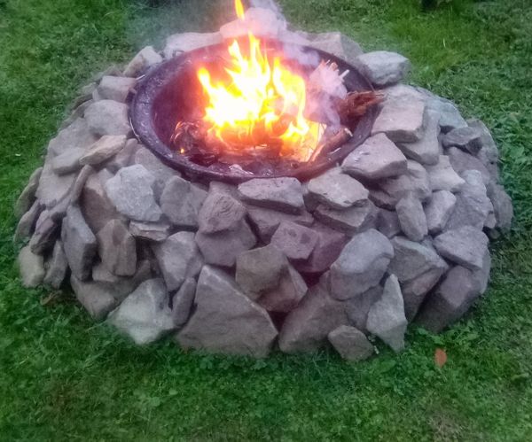 Creek Stone Fire Pit