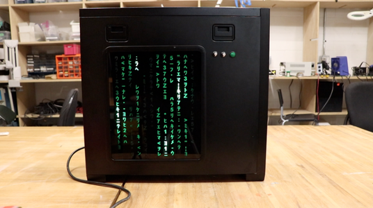 Matrix Computer Side Panel : 9 Steps (with Pictures) - Instructables