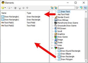 In Visuino Set Components