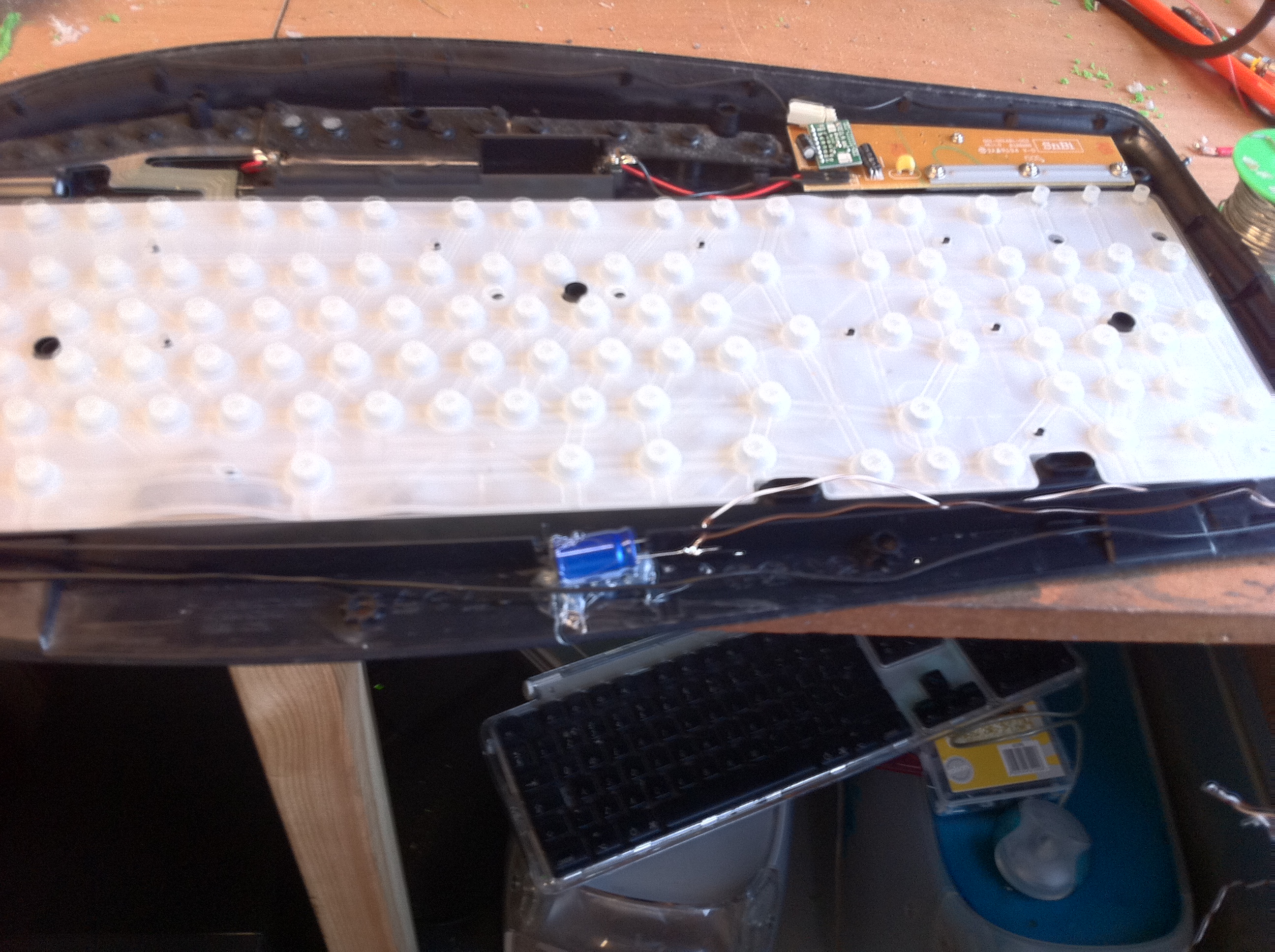 Super Capacitor Keyboard Mod 9 Steps Instructables