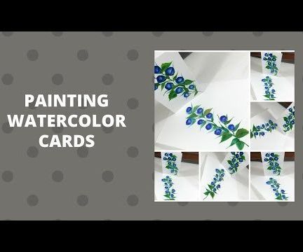PAINTING WATERCOLOR CARDS