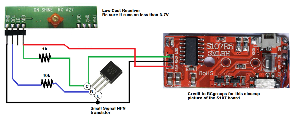 Add Radio to a Syma S107 IR Helicopter or Any Other IR Device 5 Steps with Pictures Instructables