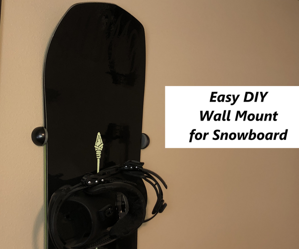 Building a Simple and Functional Snowboard Storage