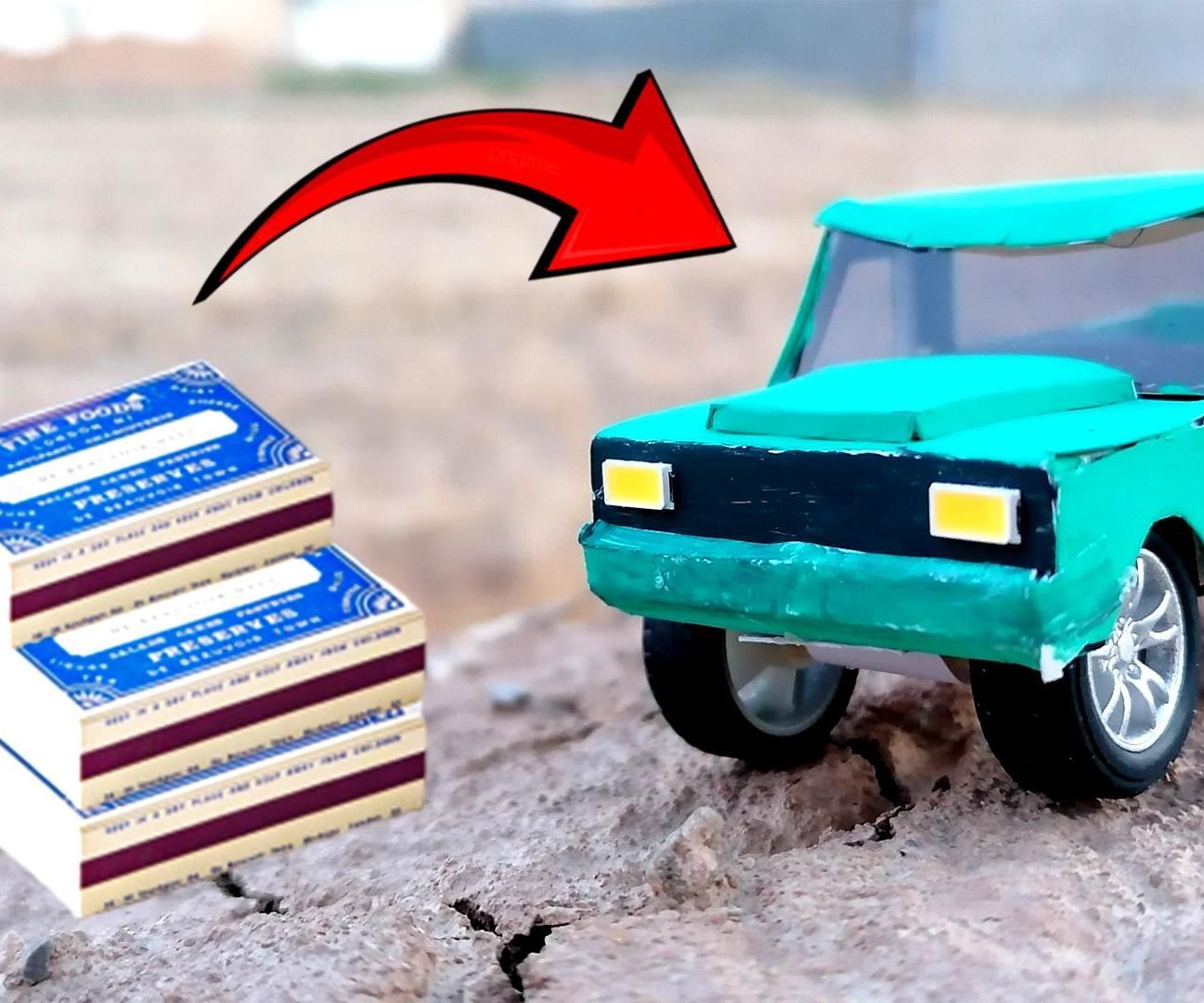 Making a Car With Match Boxes