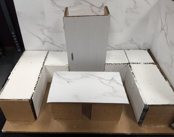 Mini Cardboard Kitchen