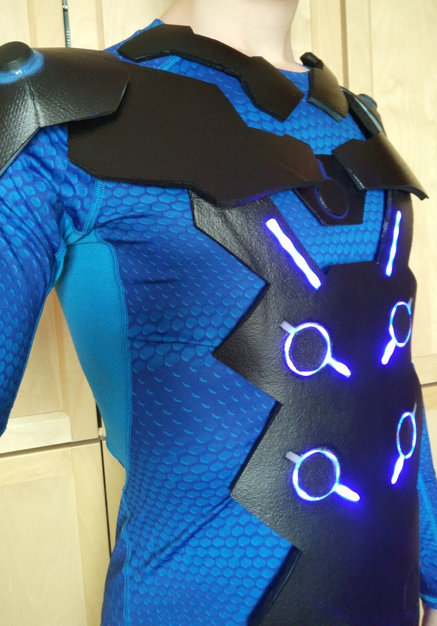 Genji's (Carbon Fiber) Armor EN/FR Armure De Genji Overwatch 12 Steps