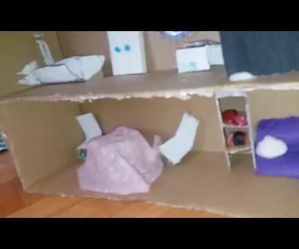 DIY Recycled Doll House